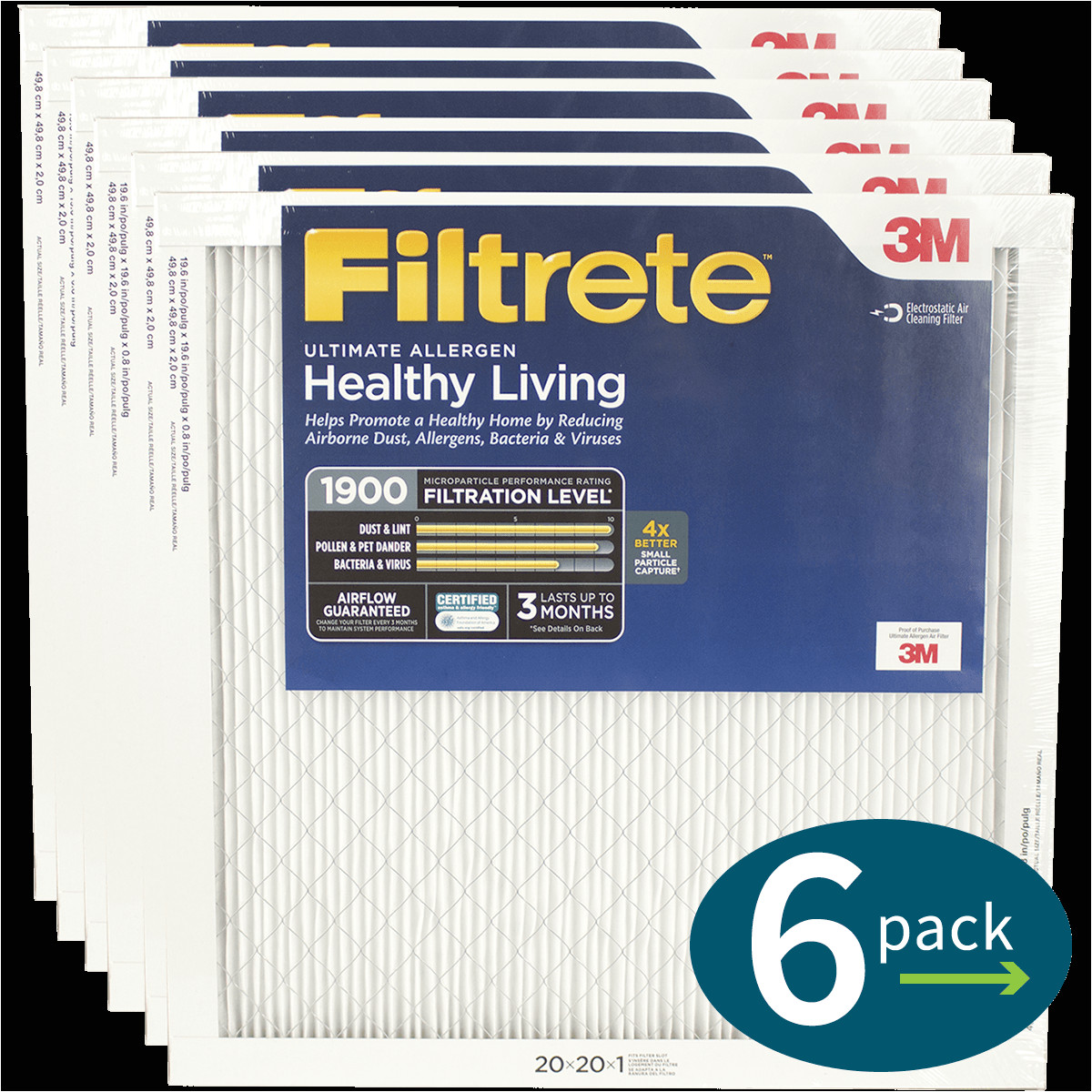 Fuller Brush Products Coupons 3m Filtrete Healthy Living 1900 Ultimate Allergen Reduction Filters
