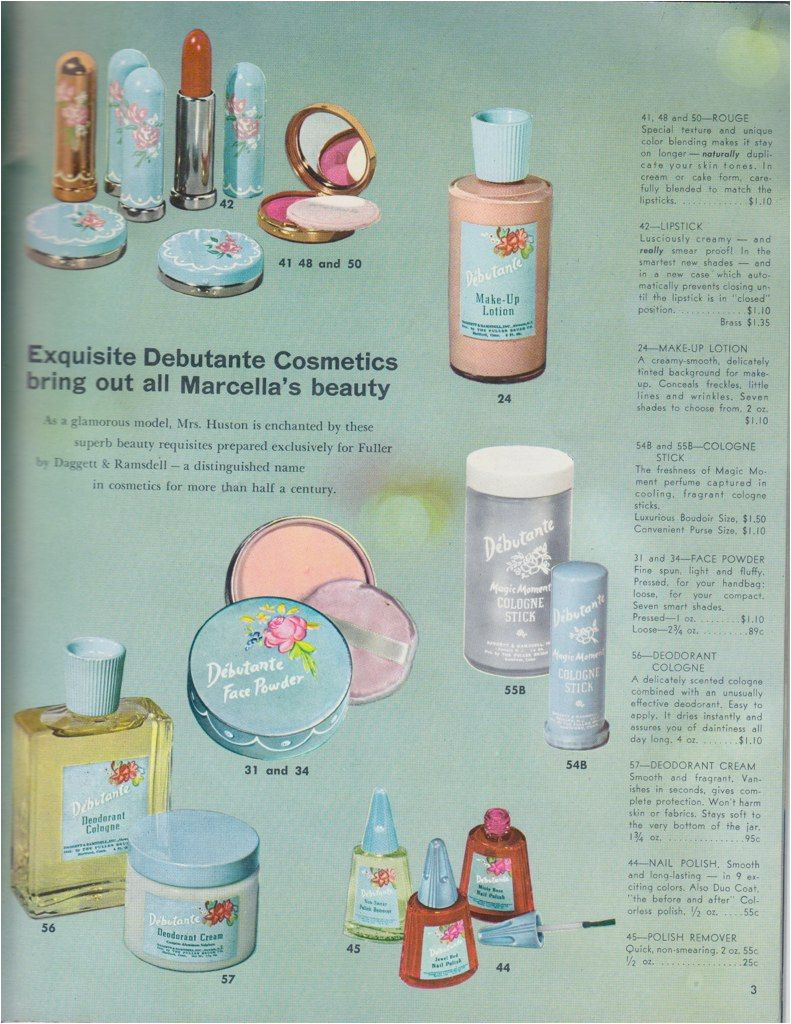 vintage makeup ad