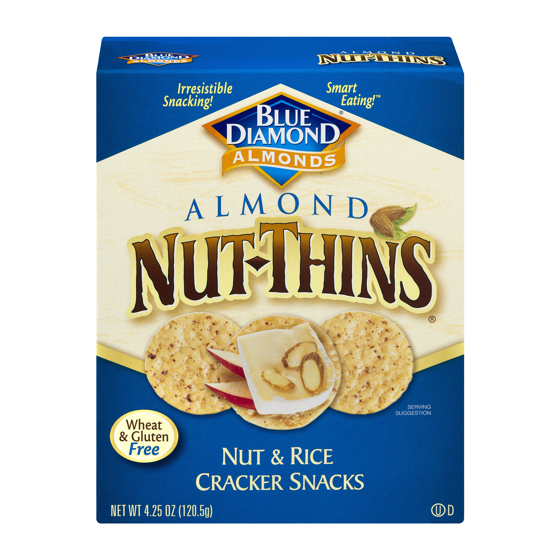 Gluten Free Cookie Delivery College Station Nut Thins Crackers original Almond 4 25 Oz Box Walmart Com