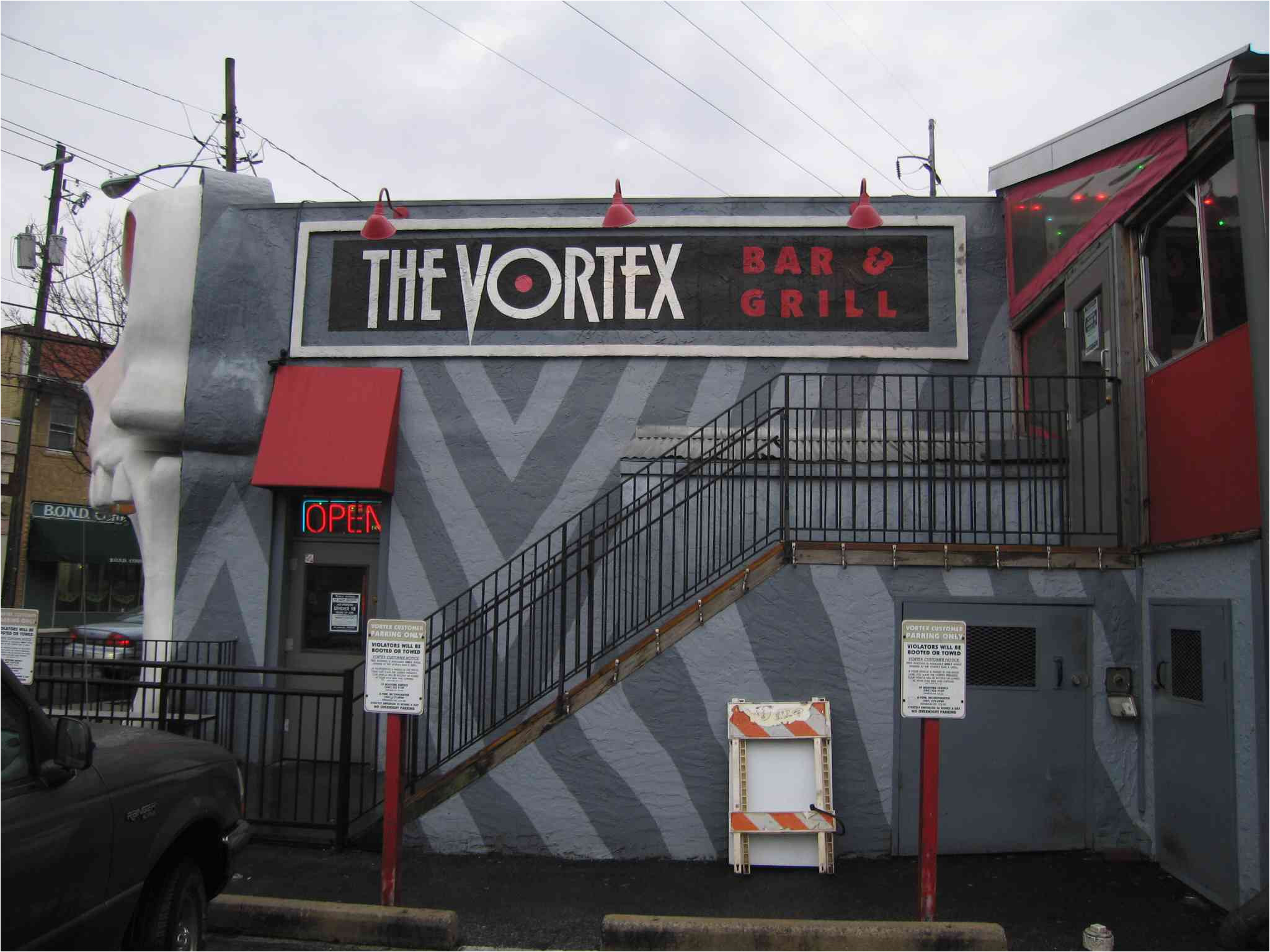 vortex bar grill atlanta restaurant mixed bar exterior