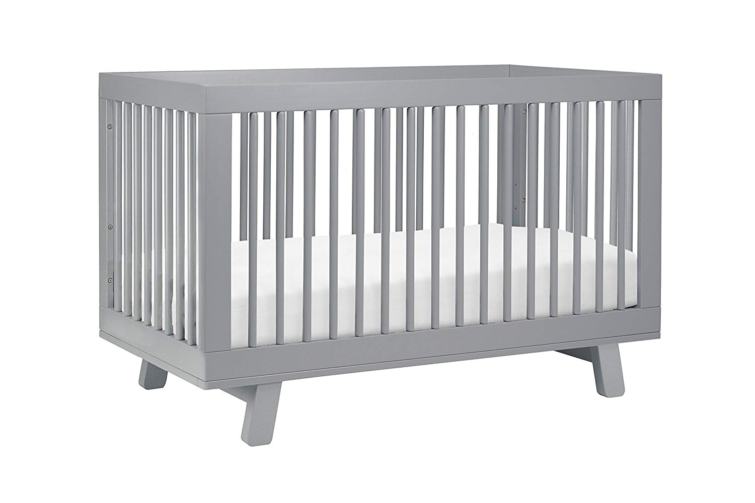 amazon com babyletto hudson 3 in 1 convertible crib with toddler bed conversion kit white washed natural baby