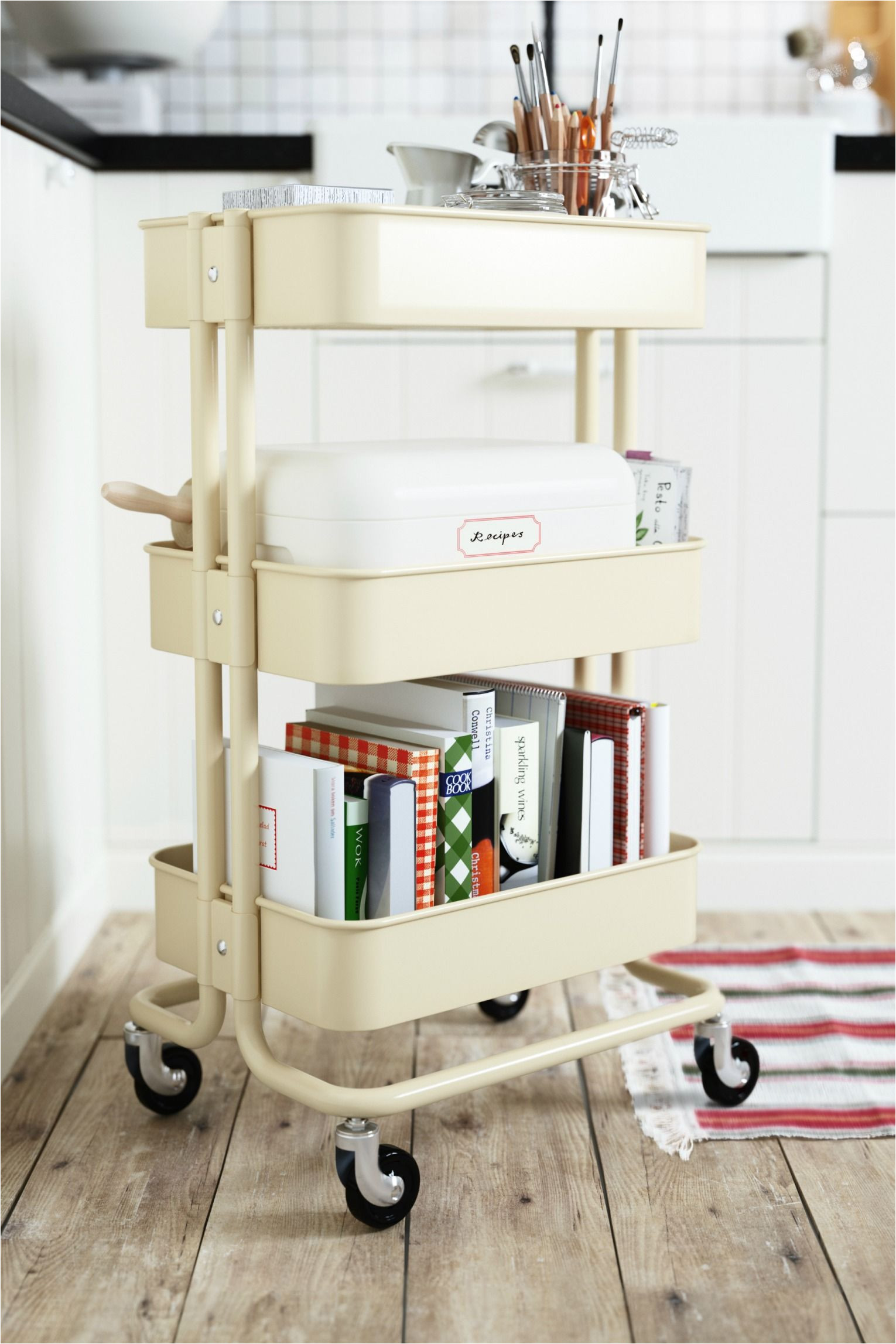 Hanging Fruit Basket Ikea A Cart with Wheels Like the Ikea Ra Skog Utility Cart Provides