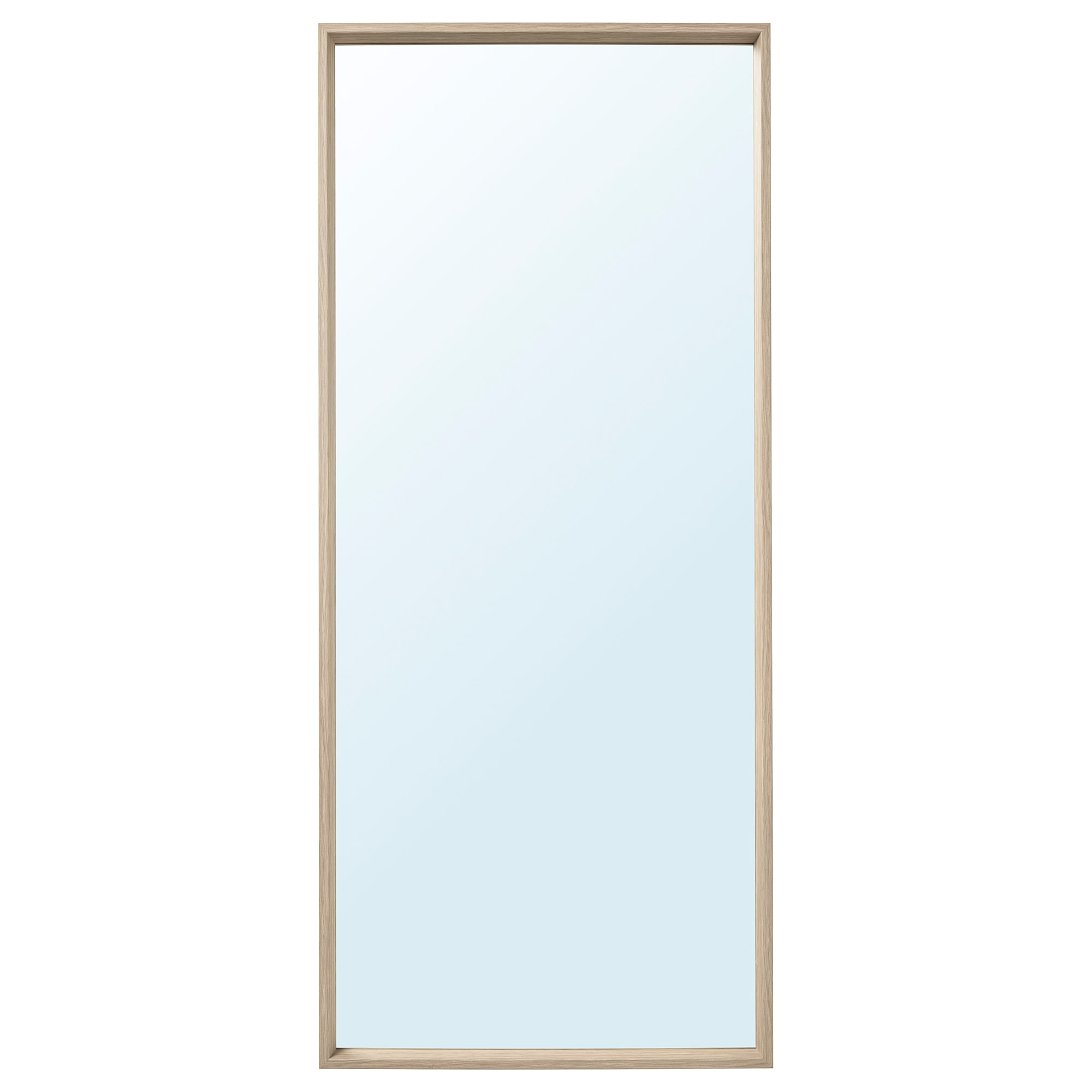 ikea nissedal mirror can be hung horizontally or vertically