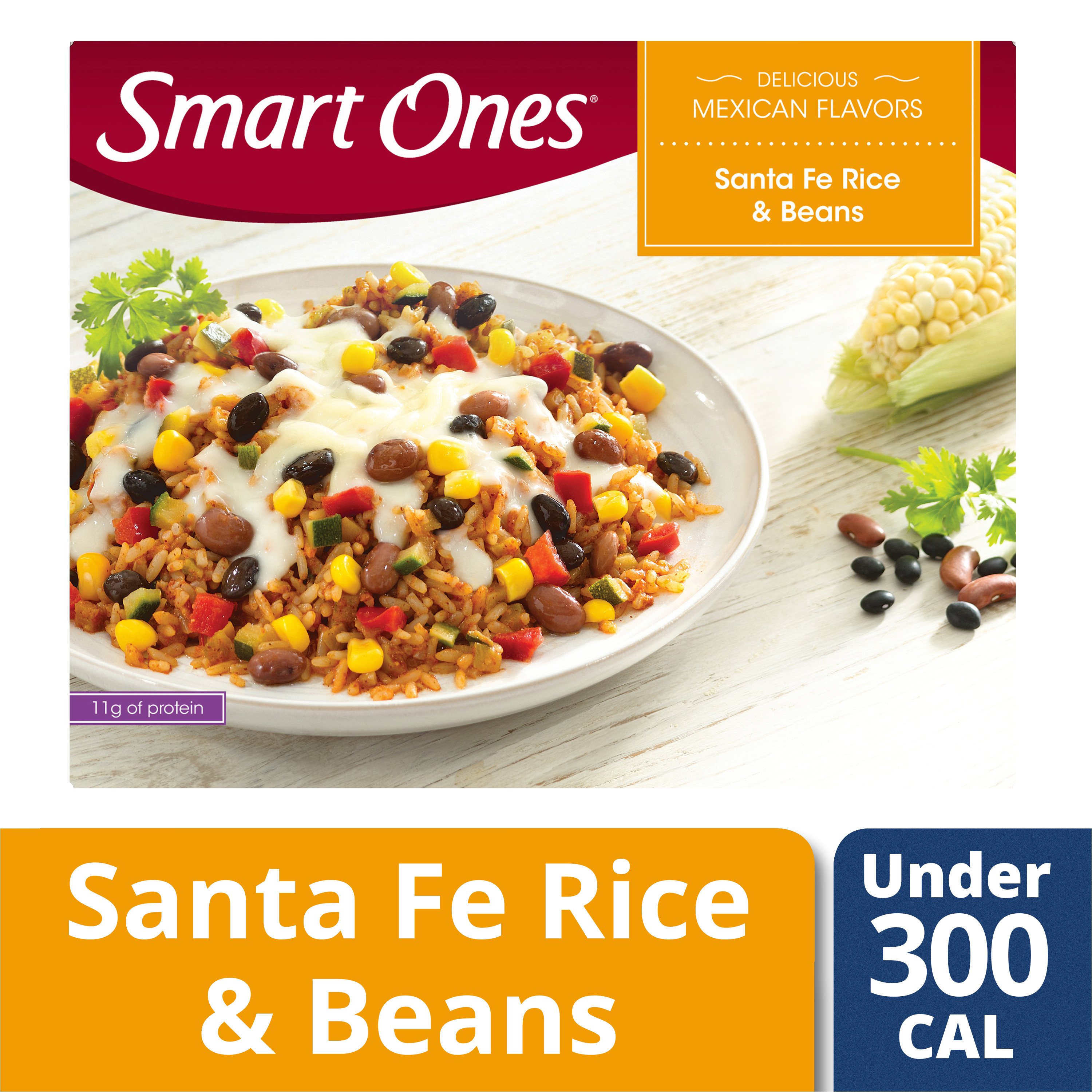 weight watchers smart ones delicious mexican flavors santa fe rice beans 9 oz box walmart com