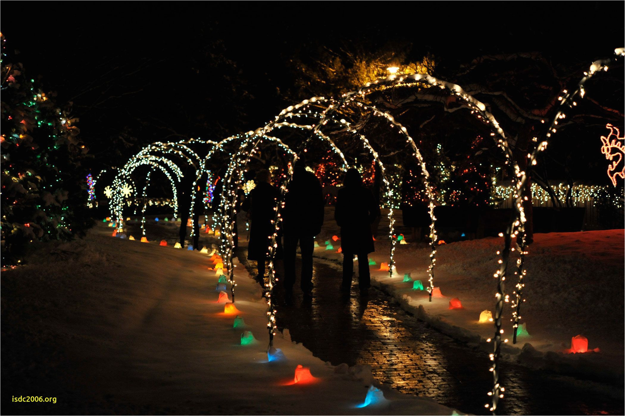 rotary gardens holiday light show