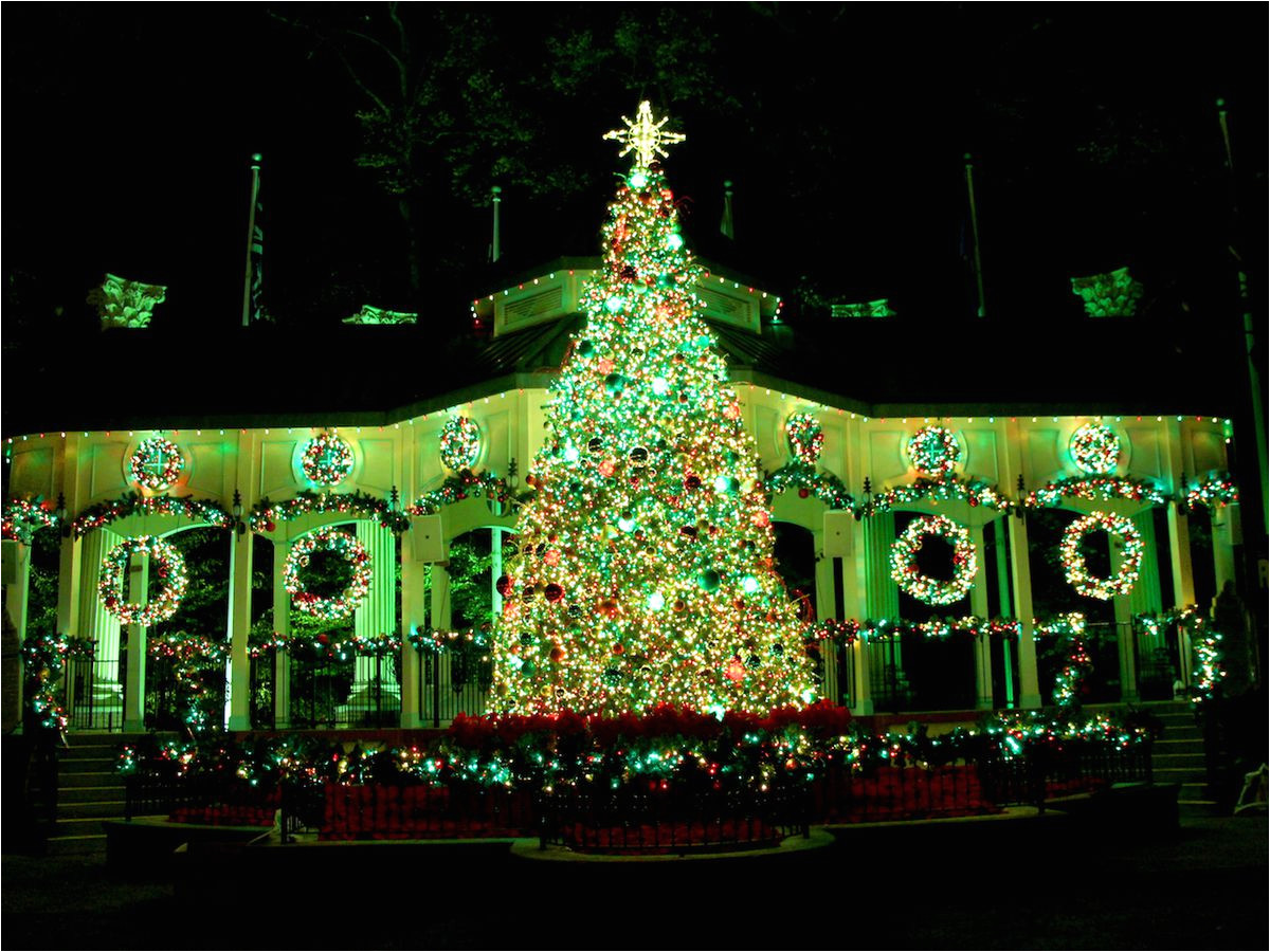 six flags as a winter wonderland photo courtesy of six flags over georgia