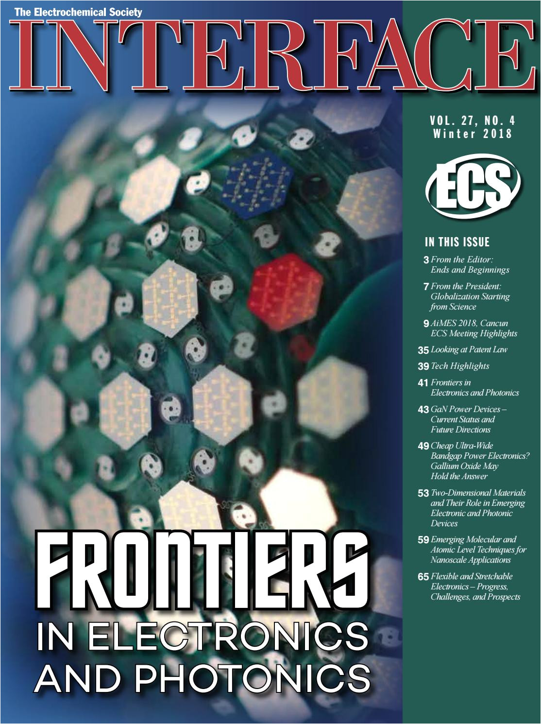 interface vol 27 no winter 2018 by the electrochemical society issuu