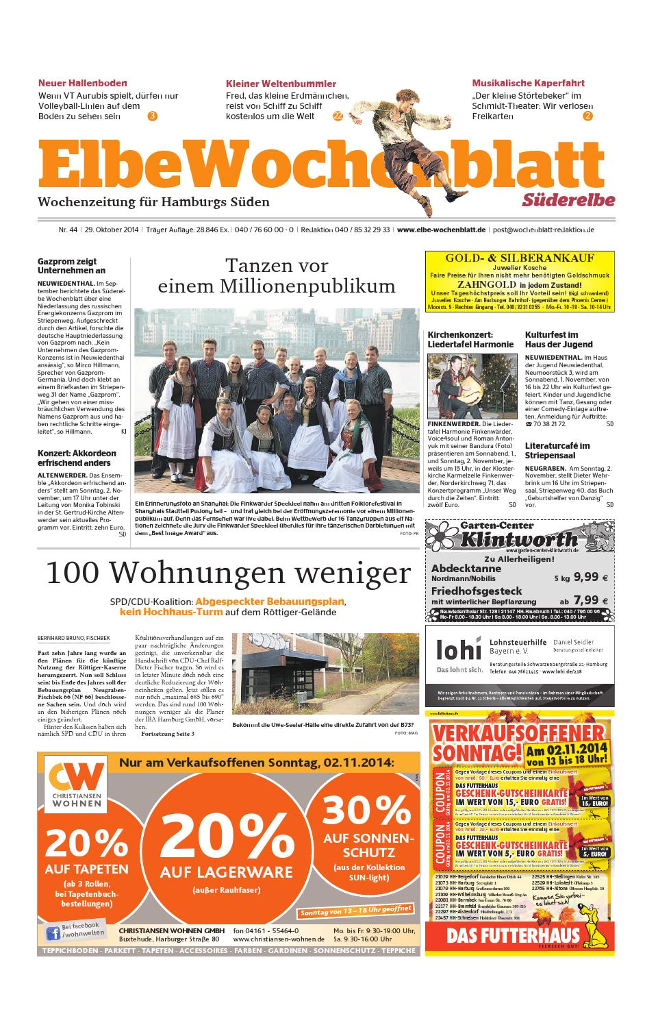 suderelbe kw44 2014 by elbe wochenblatt verlagsgesellschaft mbh co kg issuu