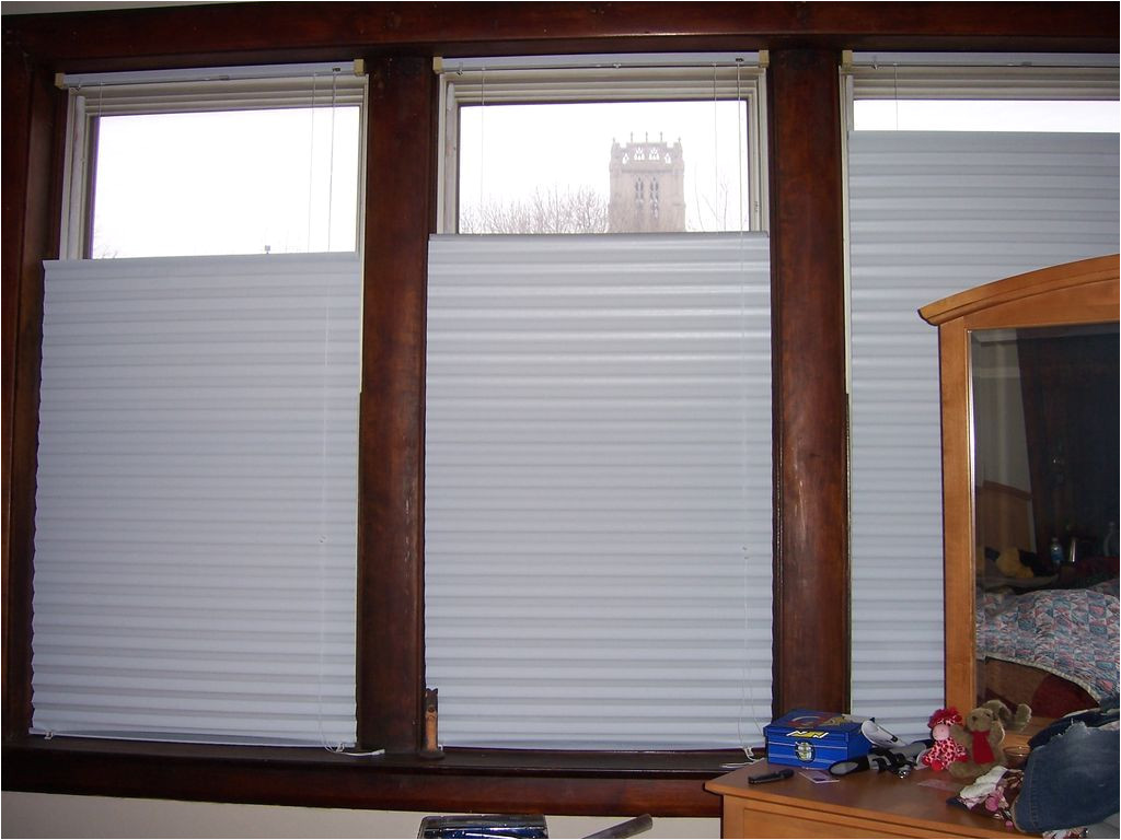 diy instructable how to for top down blinds made from mini blind and temp shade