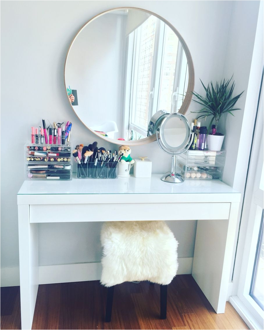makeup vanity table by ikea ikea malm dressing table with ikea stool and mirror