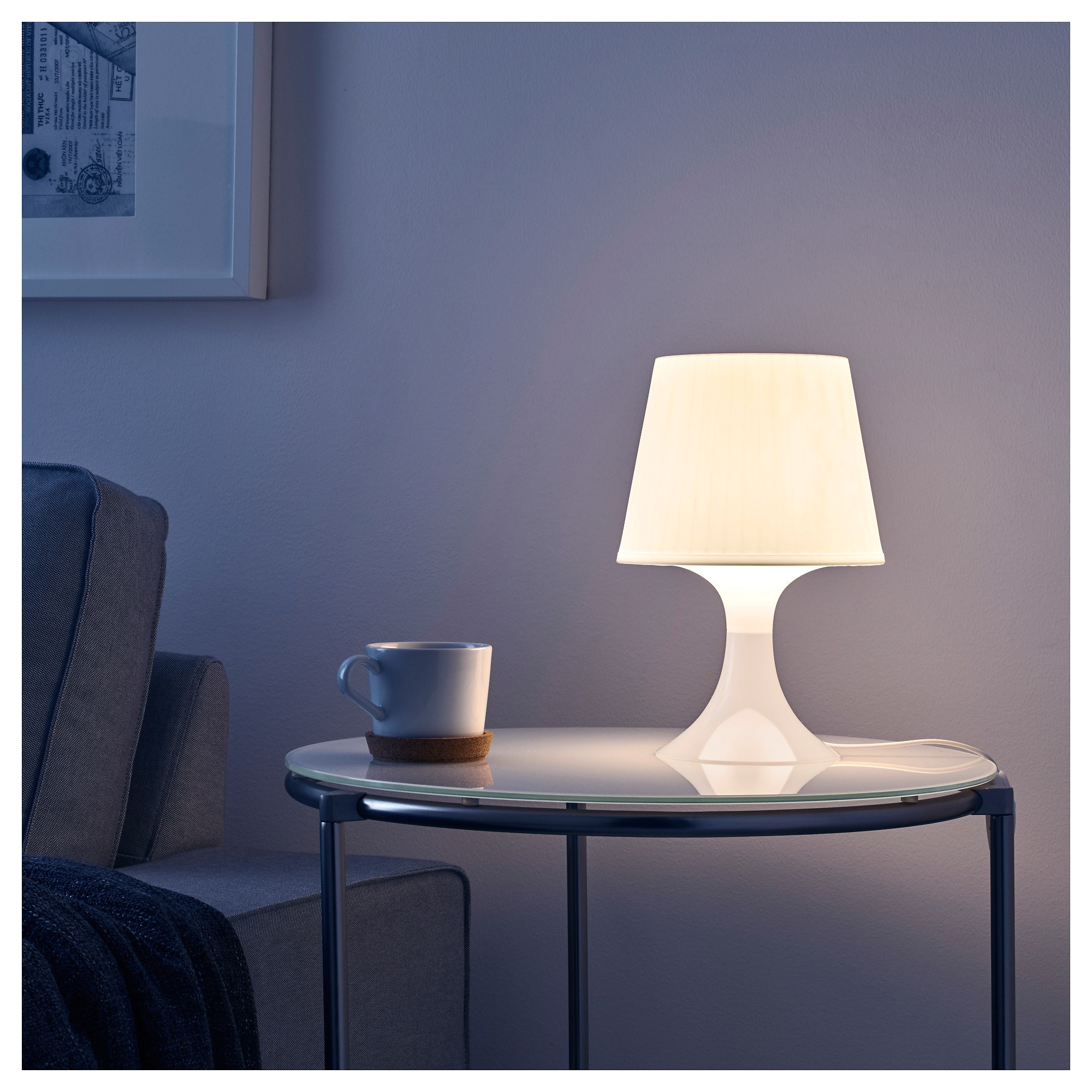 ikea lampan table lamp creates a soft cosy mood light in your room