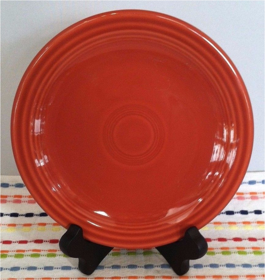 fiestaware paprika bread butter plate fiesta small burnt orange plate fiestawarefiesta