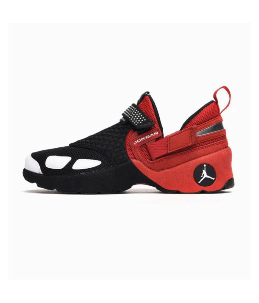 jordan trunner lx retro red black training shoes