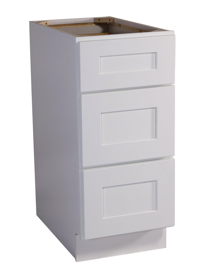 amazon com design house 561449 brookings 12 inch drawer base cabinet white shaker home kitchen