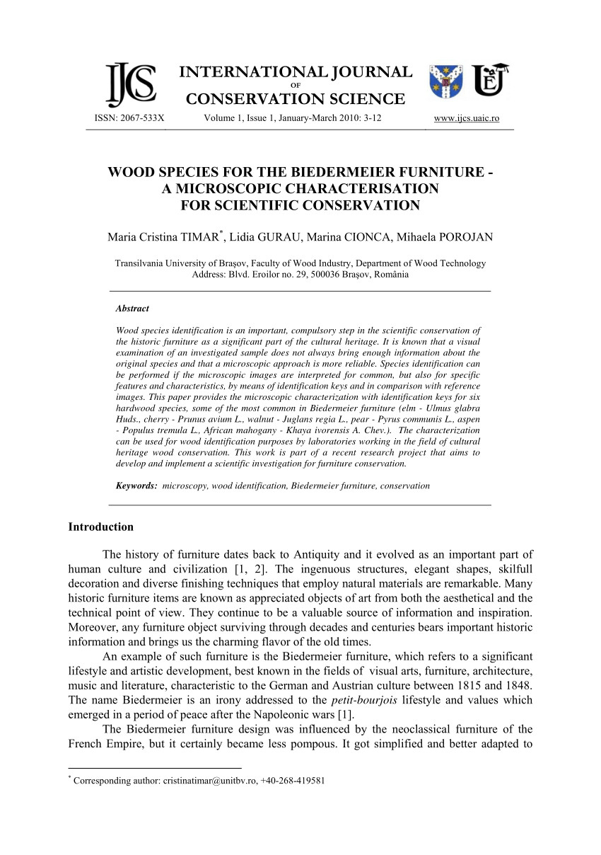 List Of Raw Materials Used In Furniture Pdf Wood Identification Of 18th Century Furniture Interpreting