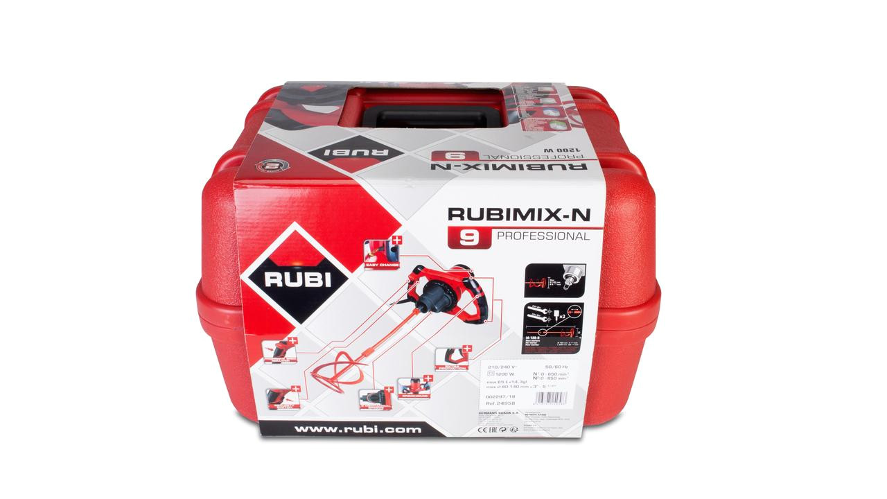 24958 mezclador electrico rubimix 9 con maleta 210 240v 50 60hz 3 p rubi jpg