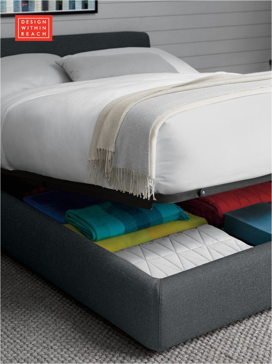 nest storage bed design within reach