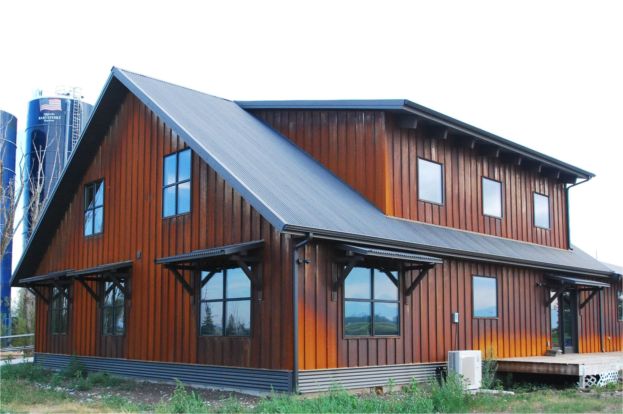 bridger steel exterior metal siding in small doses this could be cool