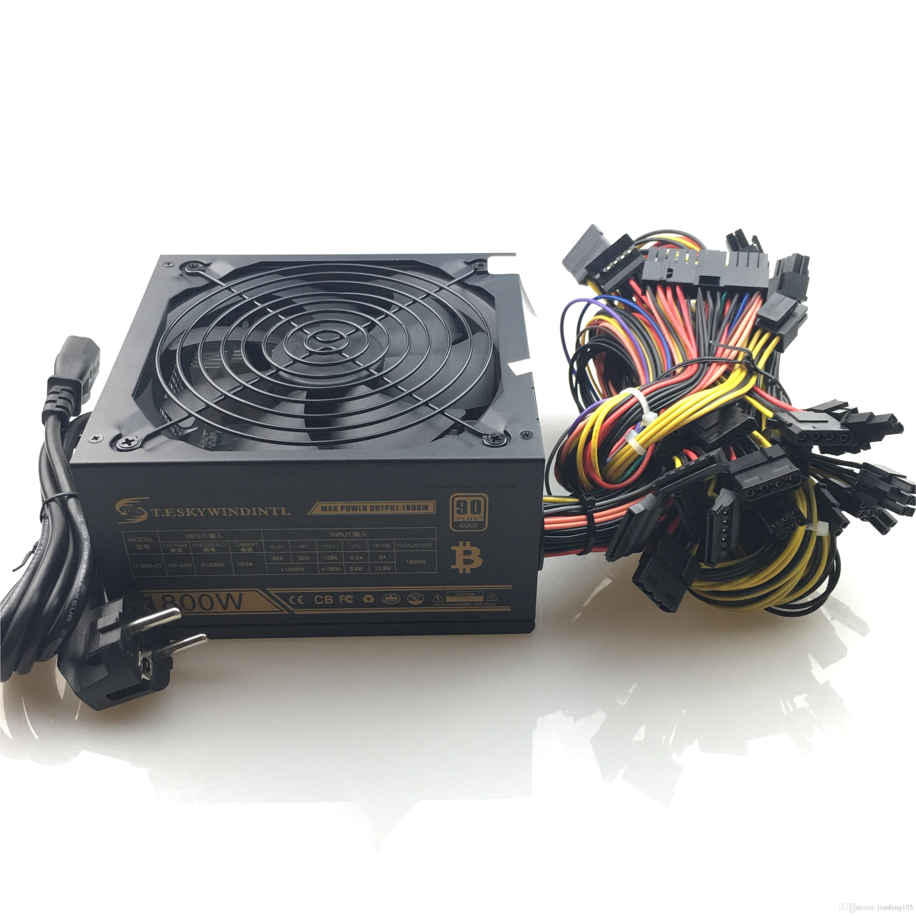 2018 newest 1800w pc mining power supply psu 24pin for bitcoin miner r9 380 390 rx 470 480 rx 570 1060 for antminer computer power supply circuit diagram