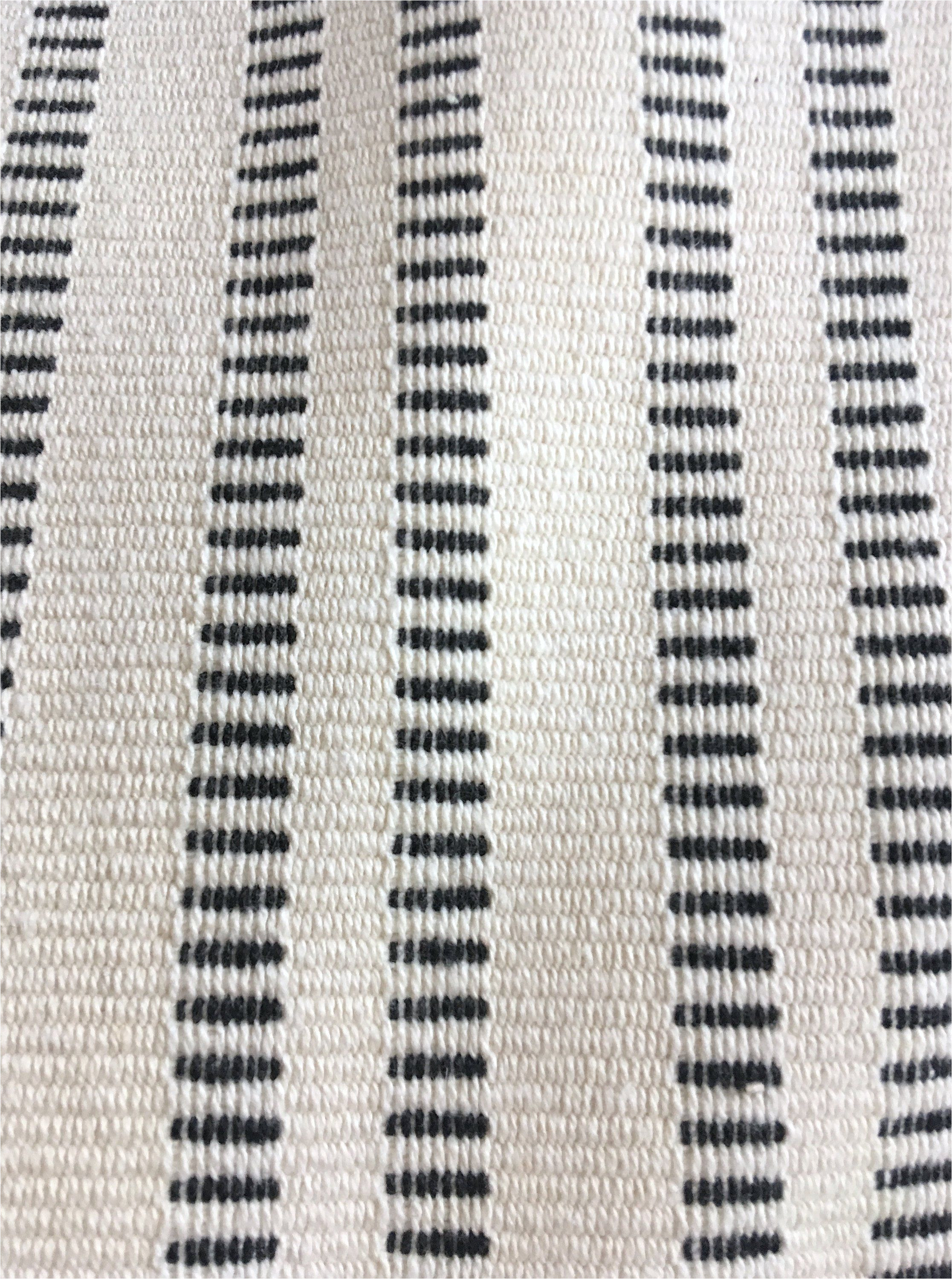 10 yards black ivory stripe upholstery fabric mudcloth fabric cotton upholstery minimalist heavyweight backed upholstery