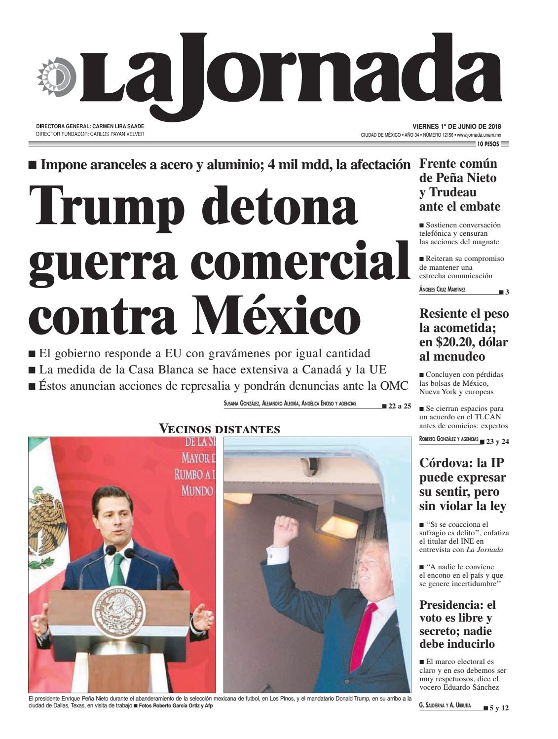 la jornada 06 01 2018 by la jornada demos desarrollo de medios sa de cv issuu