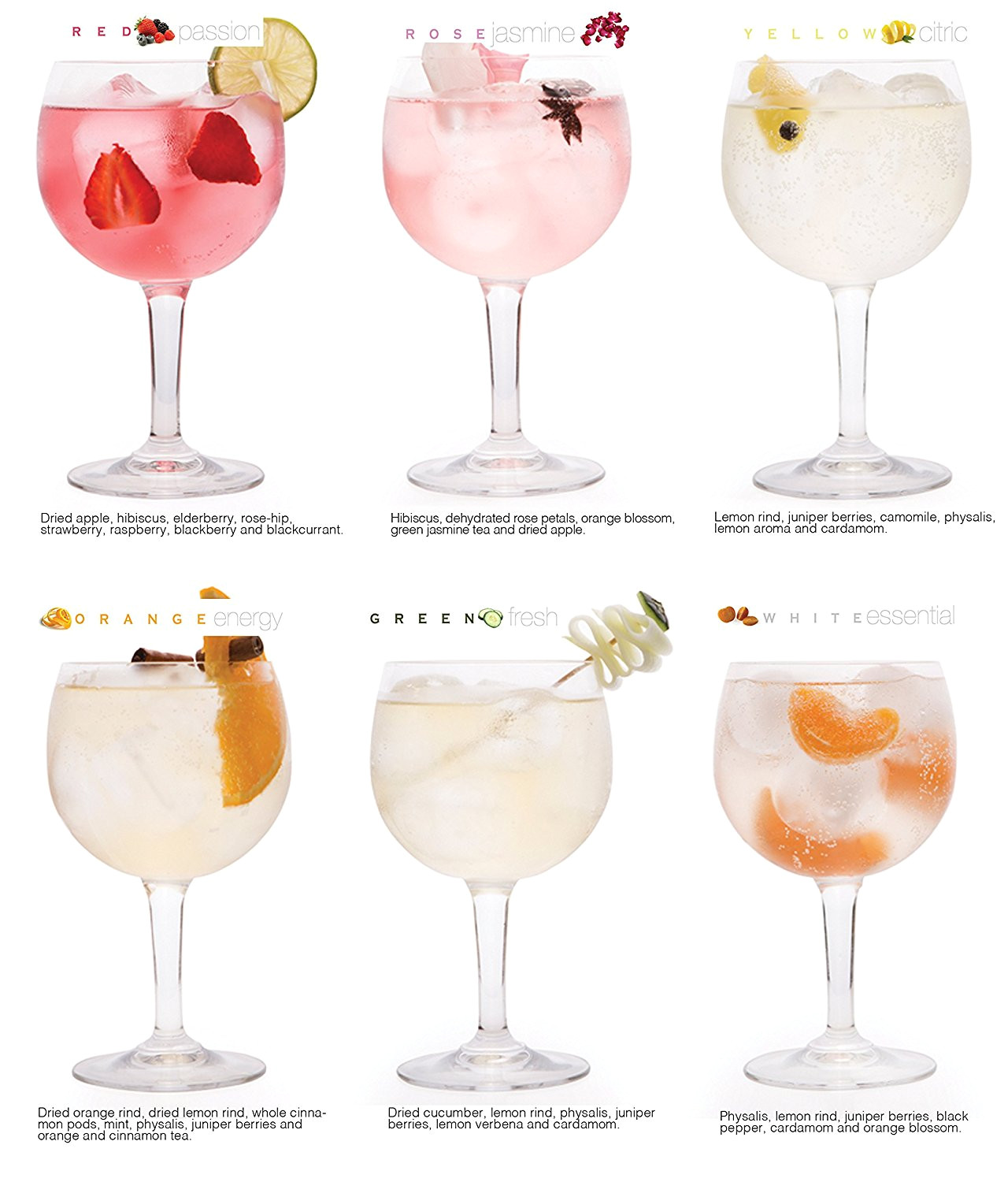 6 gin tonic infusions aroma beuteln botanicals geschenk aromen zum verfeinern ihres gin 100 naturliche gewurze krauter und blumen machen ihren gin and