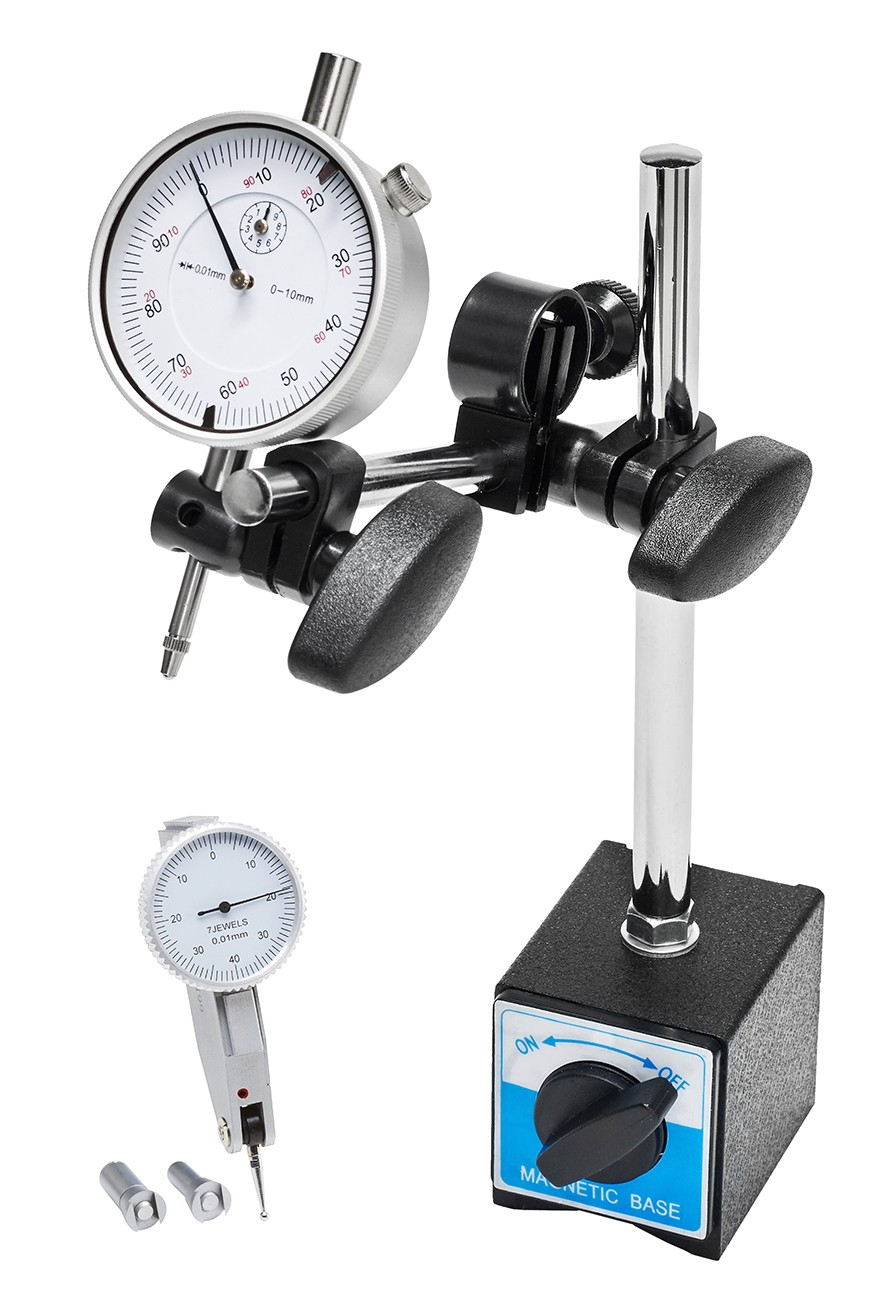 magnetic measuring stand with dial gauge and dial test indicator measuring tools