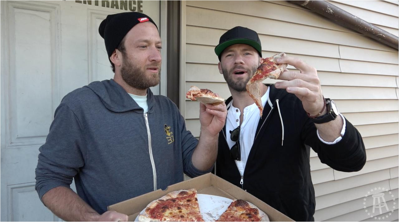 barstool pizza review santarpio s pizza boston with special guest julian edelman barstool sports