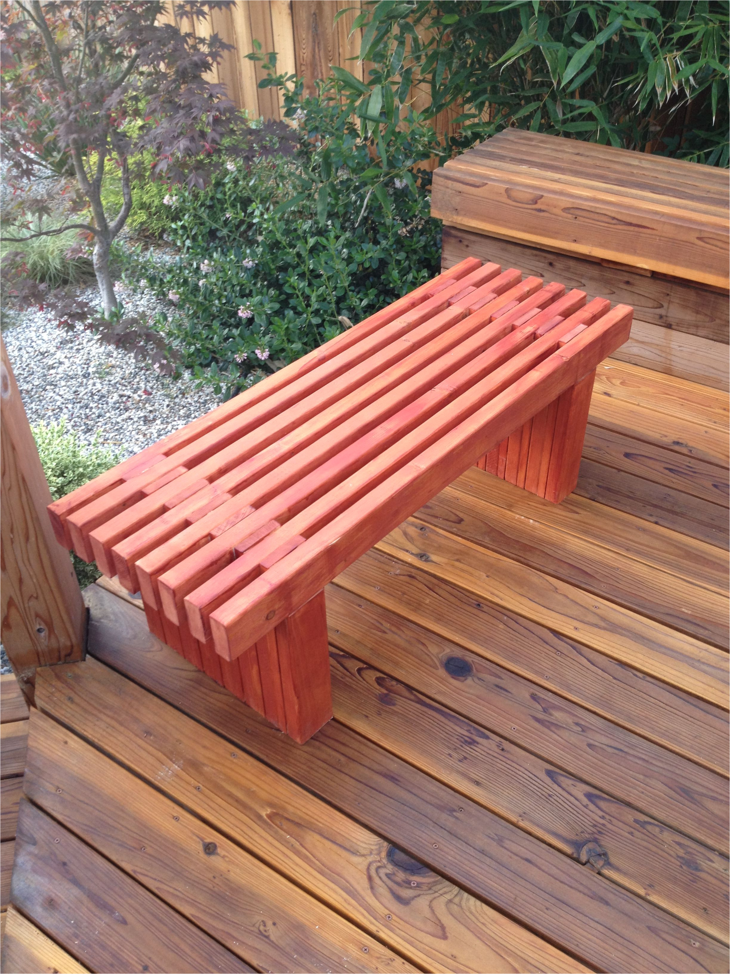 slat bench wood high chairs cedar bench wood planter box diy deck