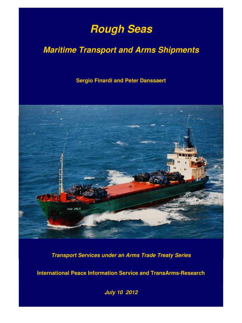 pdf rough seas maritime transport and arms shipments