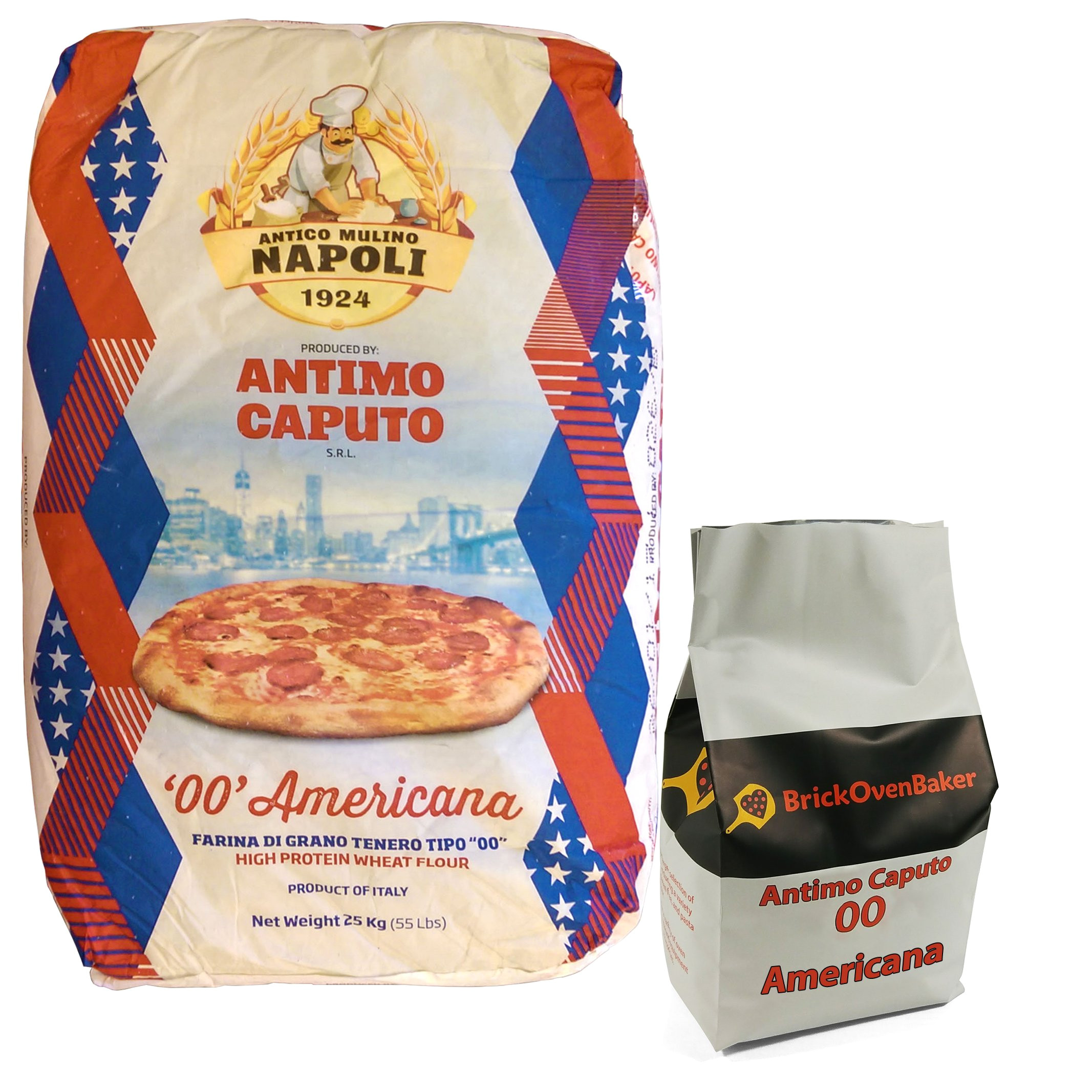 amazon com antimo caputo 00 americana pizza flour molino caputo grocery gourmet food