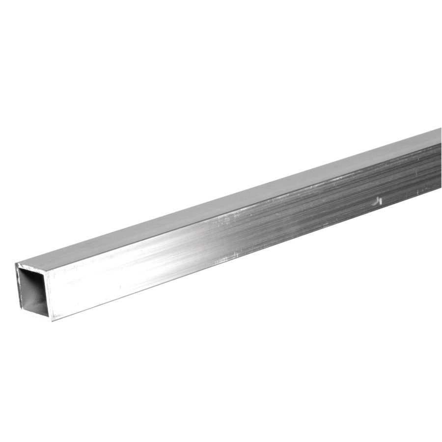 hillman 8 ft x 1 in aluminum plain square tube