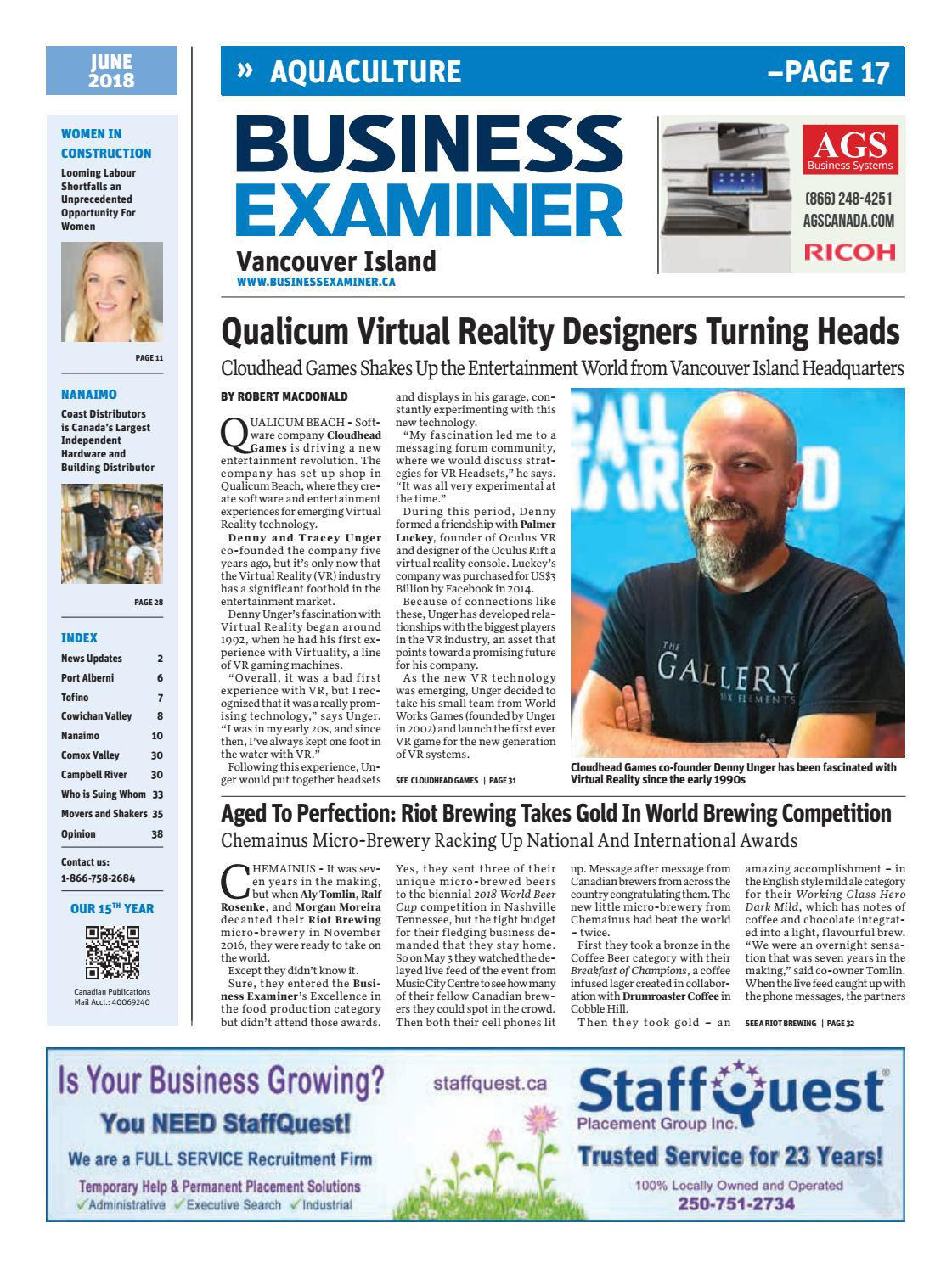business examine vancouver island june 2018 by business examiner media group issuu