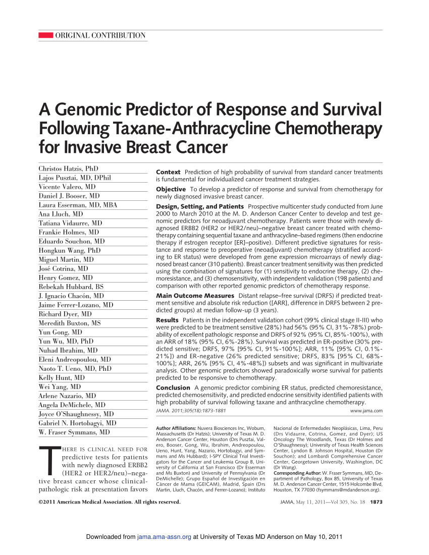 pdf abstract 22 identifying chemotherapy resistance genes using outlier detection