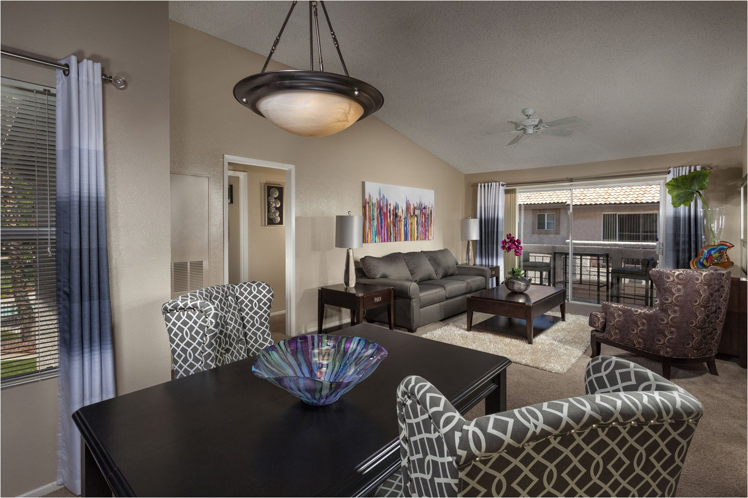 sahara west apartments dining area