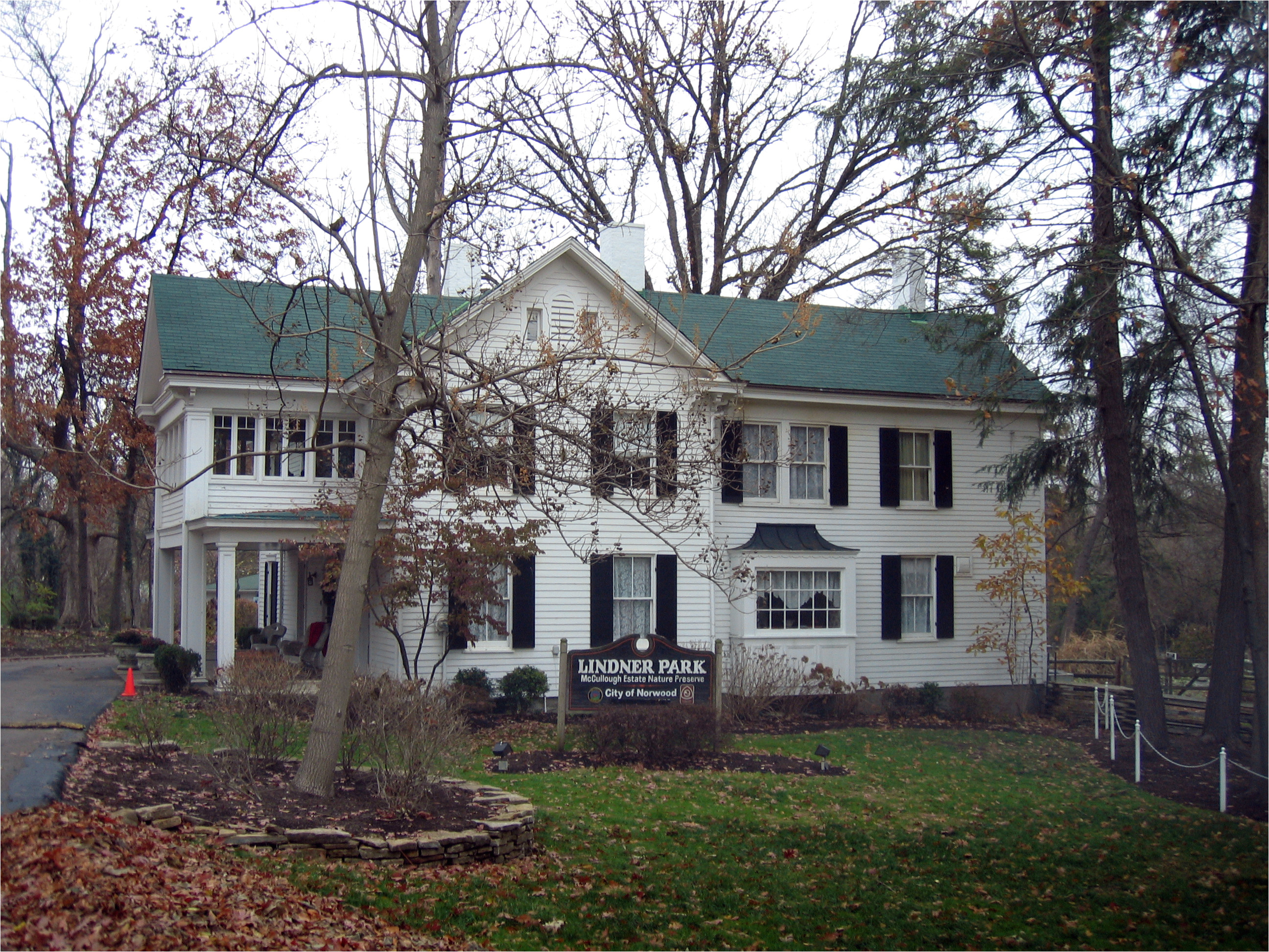 the mccullough house at lindner park