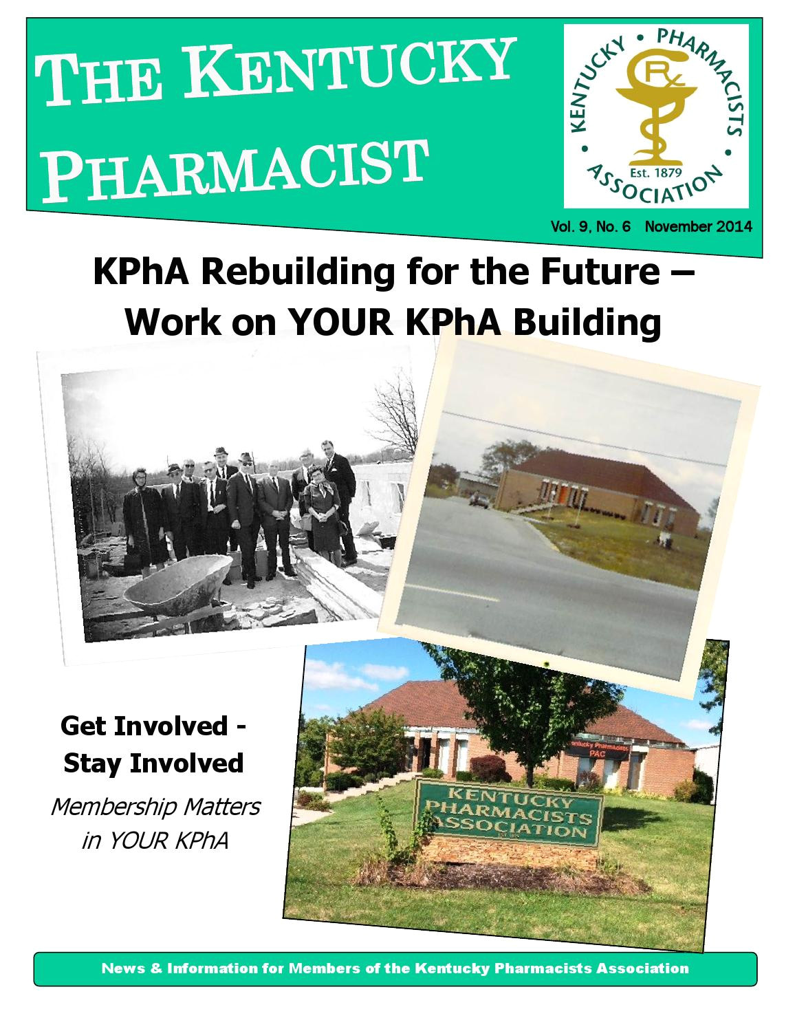 the kentucky pharmacist vol 9 no 6 by kentucky pharmacists association issuu