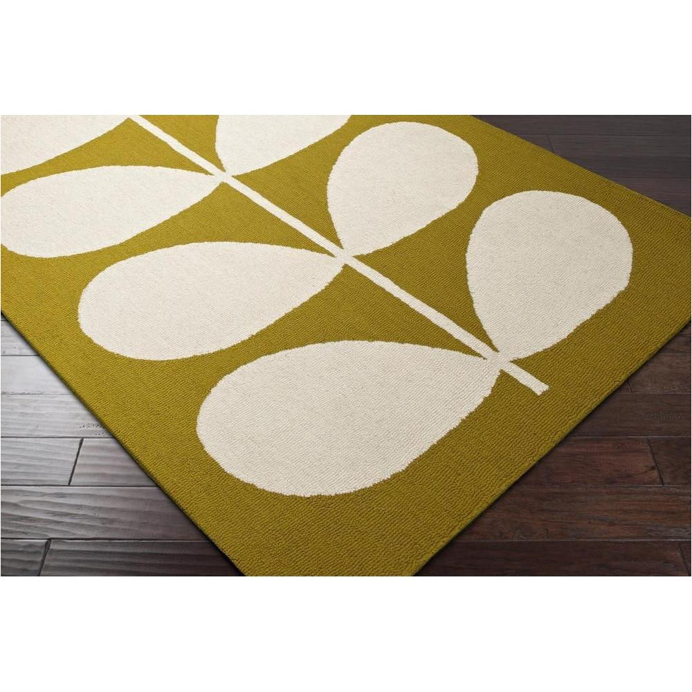 orla kiely area rug floral and paisley rugs machine made style okr5001