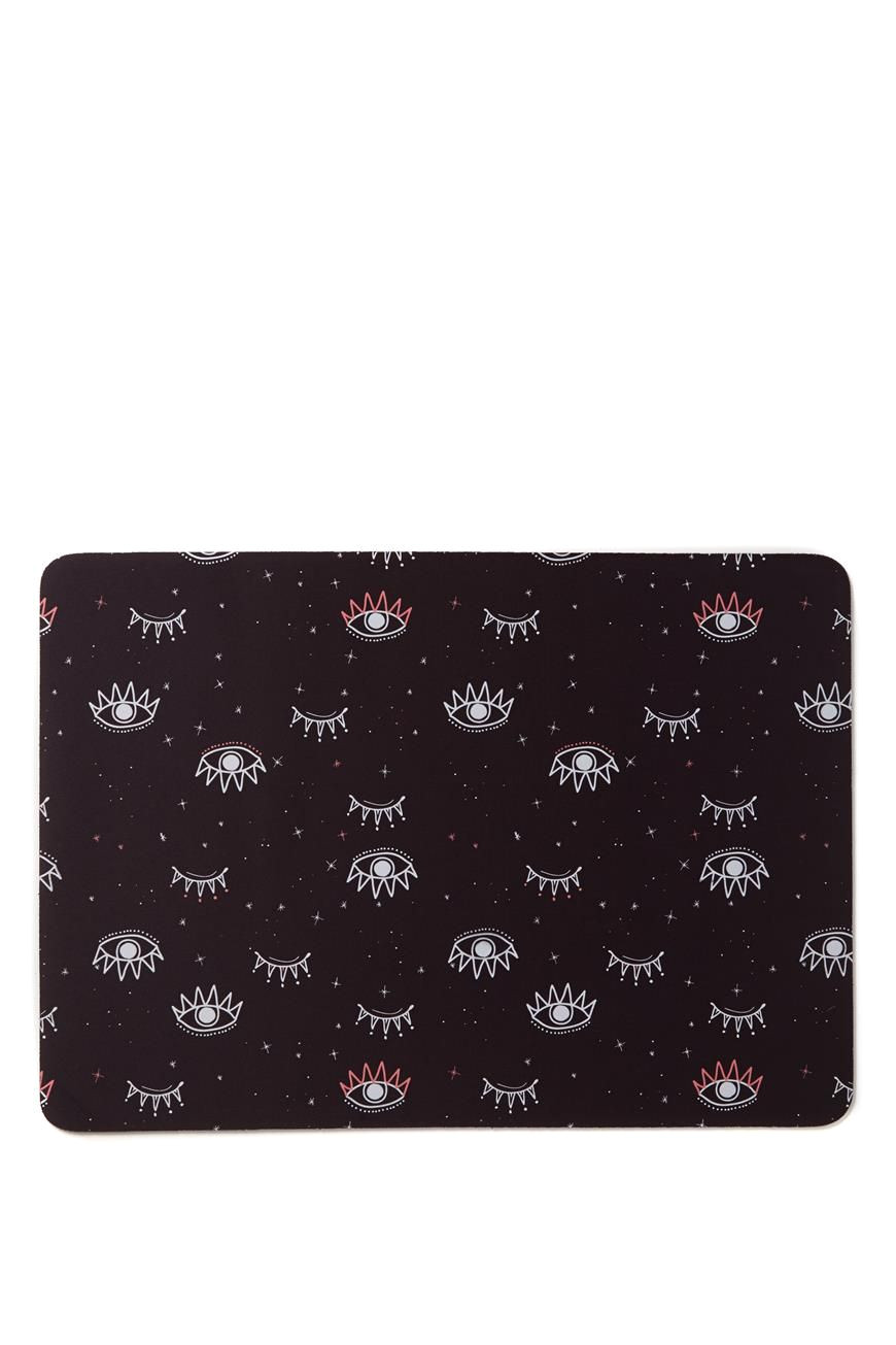 amazing printed mat for your desk br this is made from neoprene so this is like a giant mouse pad for your work space br comes in designs to match