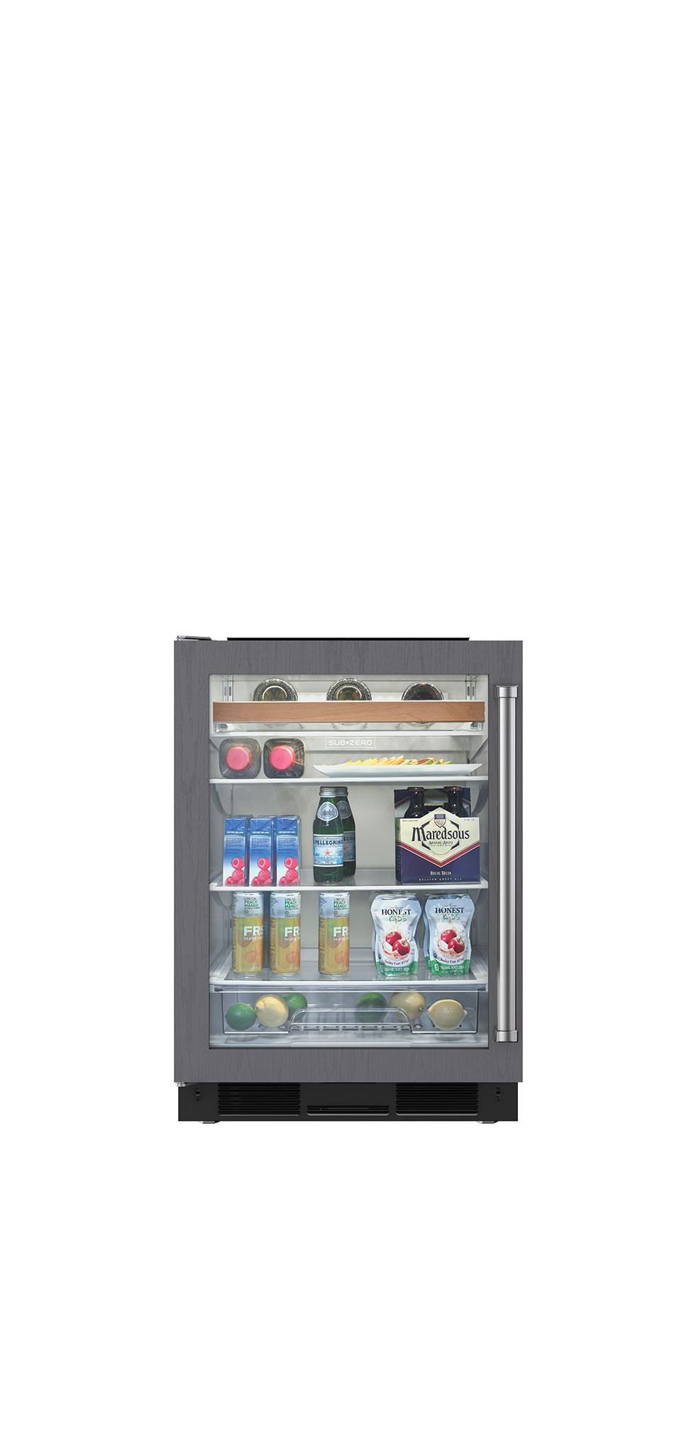 24 undercounter beverage center panel ready a 24