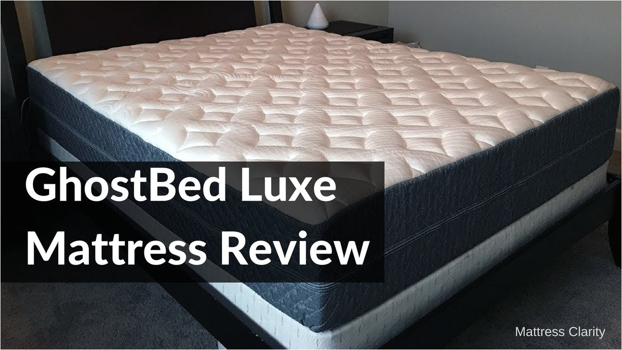 ghostbed luxe mattress review video