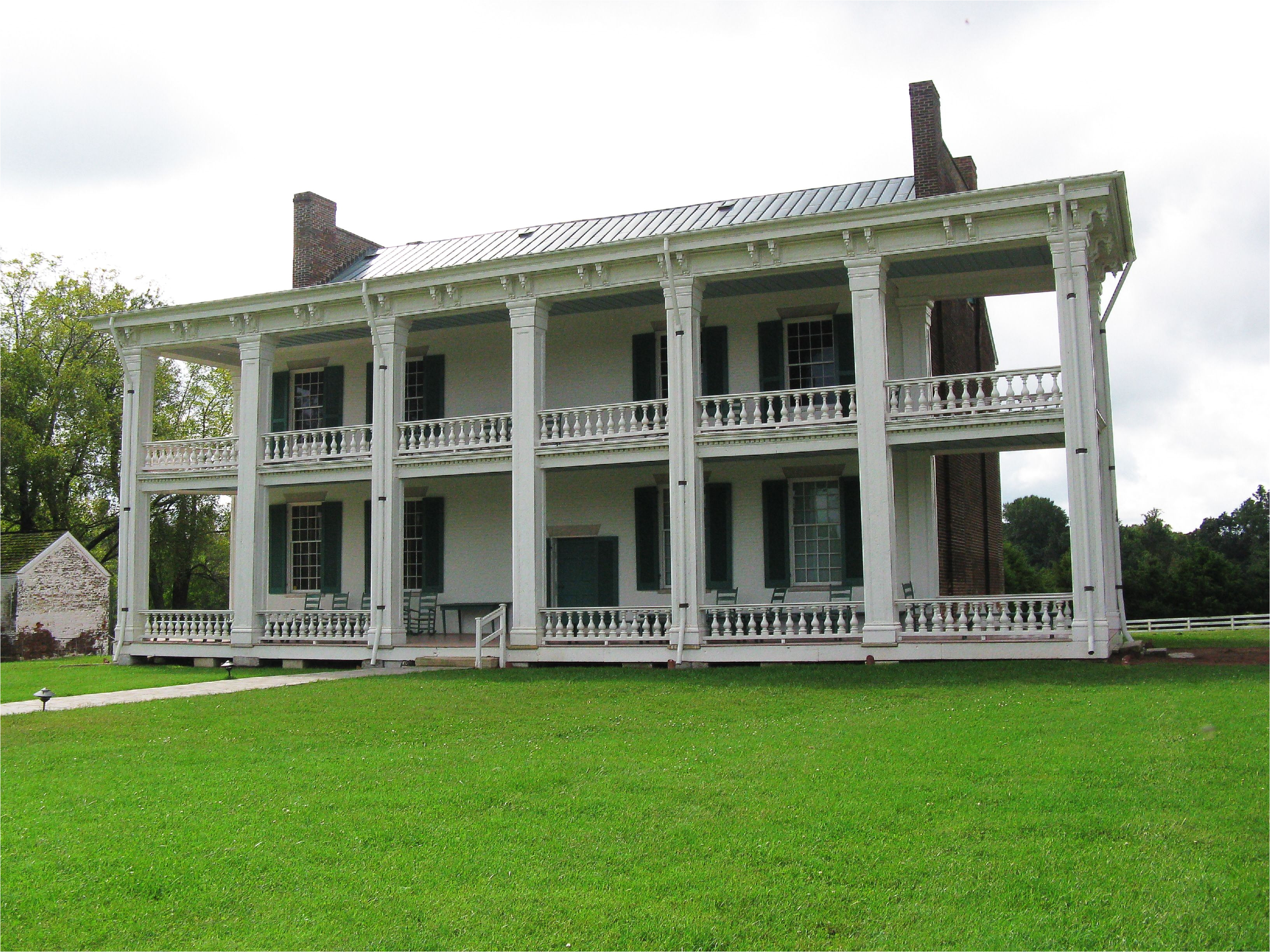 Southern Housing Tupelo Ms Tennessee Carnton Historic Plantation House In Franklin Williamson