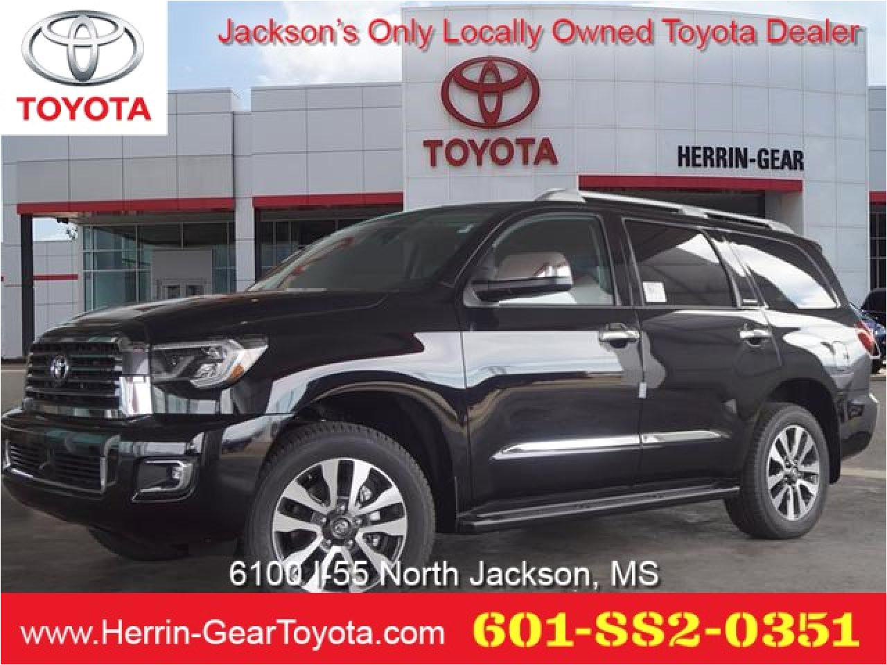 new 2019 toyota sequoia in jackson ms