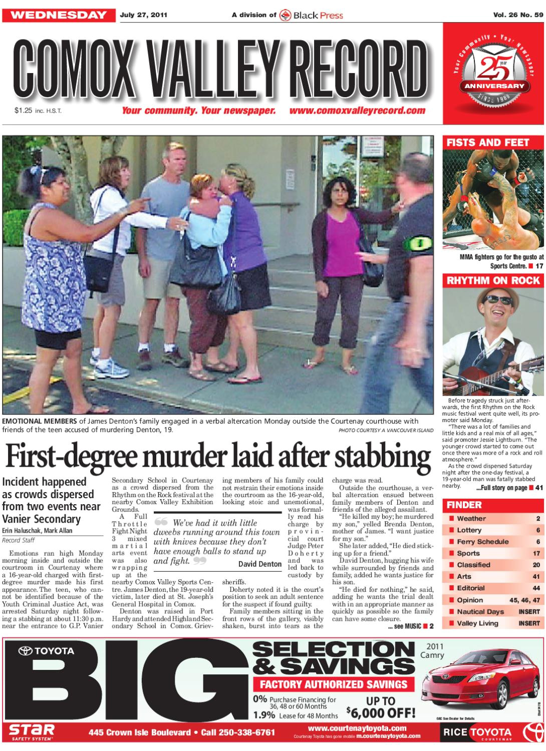 wed july 27 2011 comox valley record by comox valley record newspaper issuu