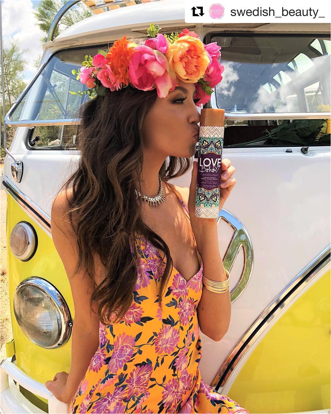 come check out the amazing full line of swedish beauty love boho in stock at the salon repost swedish beauty a a a have you tried our limited edition