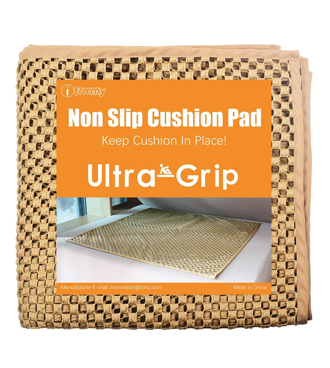 amazon com i frmmy cushion gripper keep couch cushions from sliding non slip couch underlay pad stop sofa cushions from sliding 24 x 24 3 pack