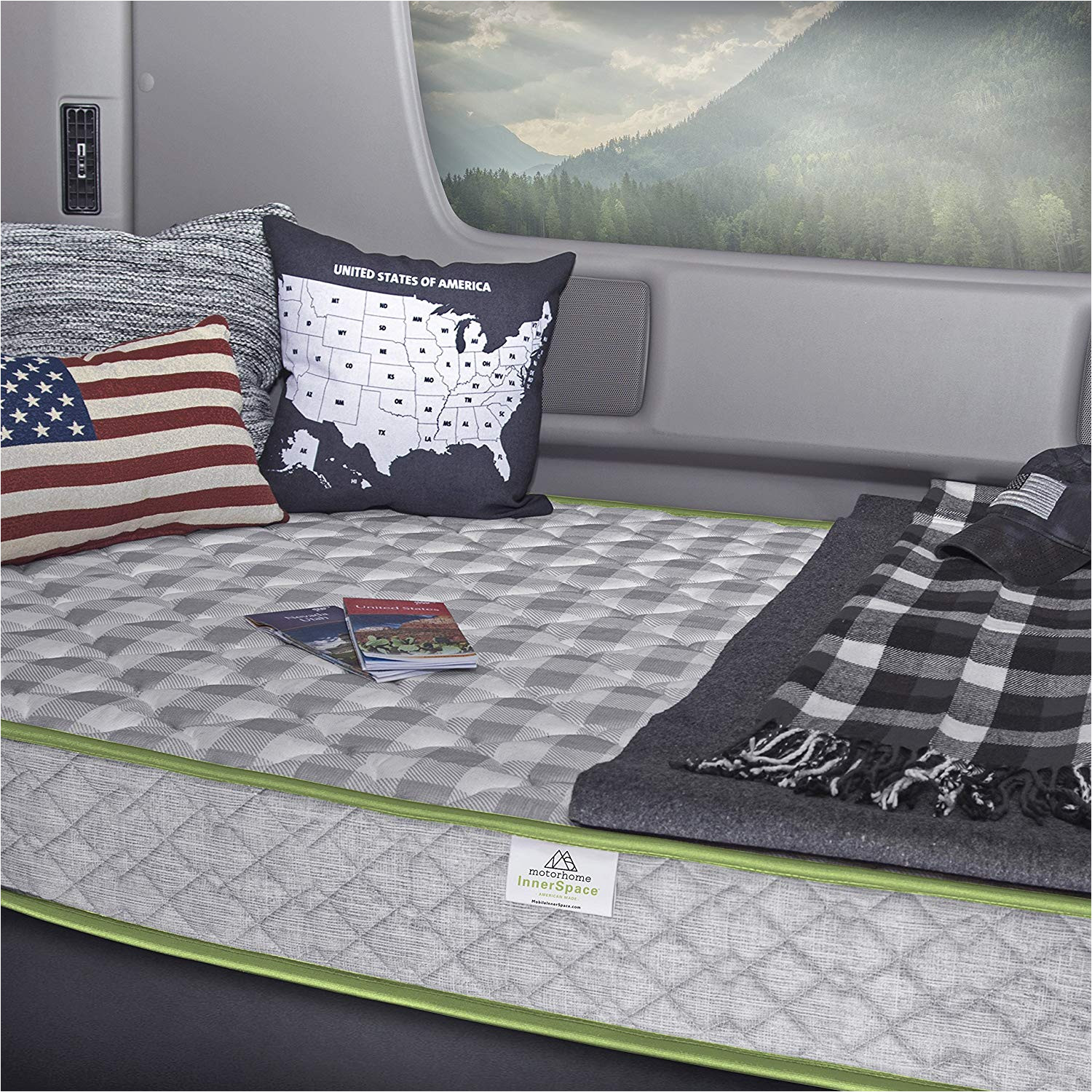 amazon com motorhome innerspace travel comfort 5 5 rv mattress in a box automotive