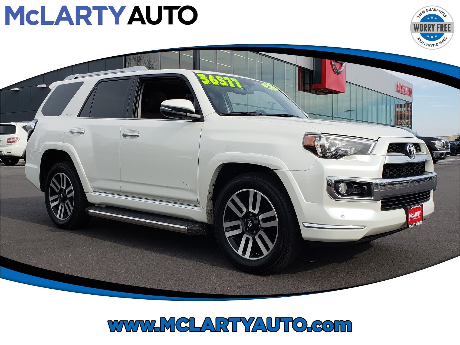 2017 toyota 4runner limited jtezu5jr8h5161003 mclarty nissan of benton benton ar