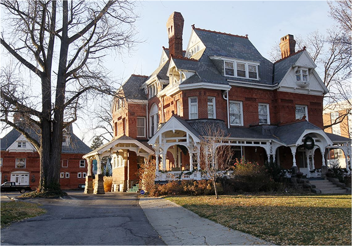 mansion view a bed and breakfast and former home of well known