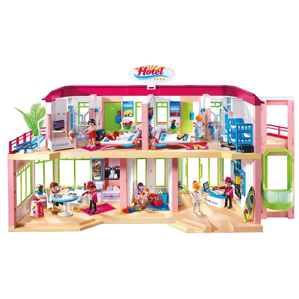 playmobil large furnished hotel playmobil toys r us kids gift finder preschool toys